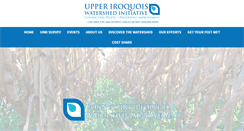 Desktop Screenshot of iroquoiswatershed.com